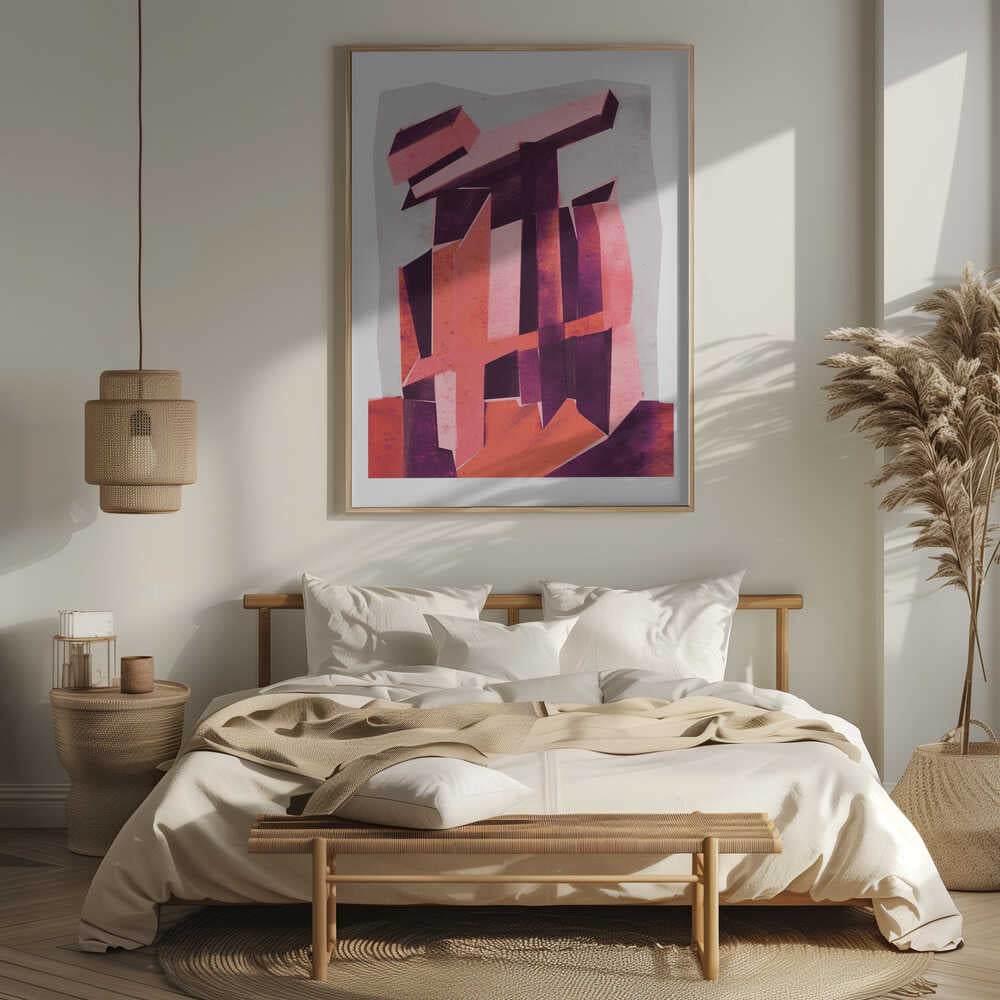 Geometric Symphony Poster