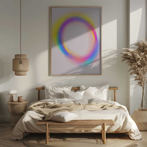 Luminous Spectrum Halo Poster