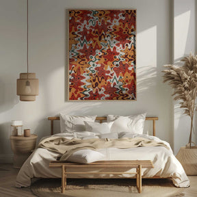 Vibrant Chaos Poster