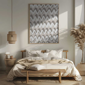 Zigzag Serenity Poster