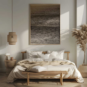 Golden Tide Ripples Poster
