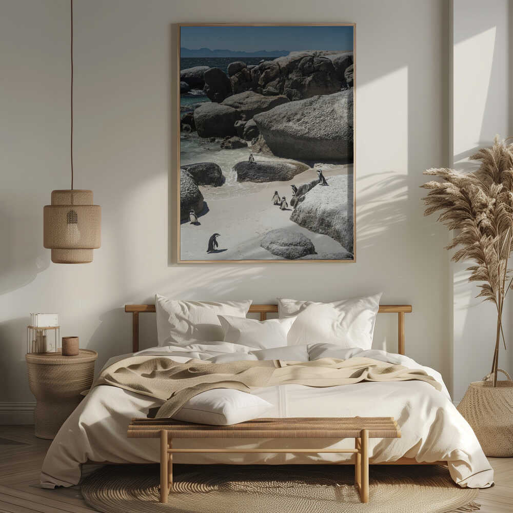 Penguin Cove Serenity Poster