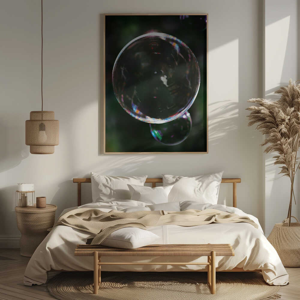 Ethereal Spheres Poster