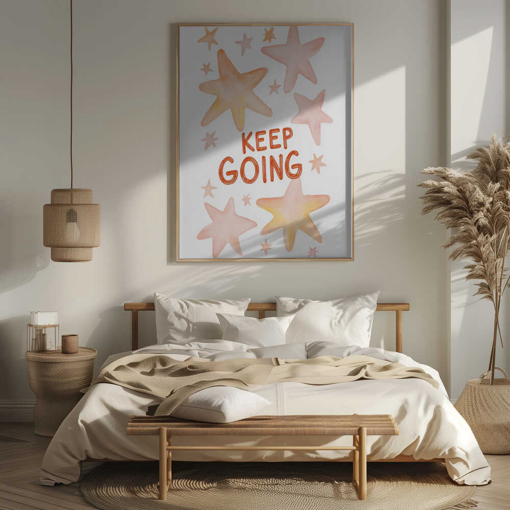 Starry Encouragement Poster