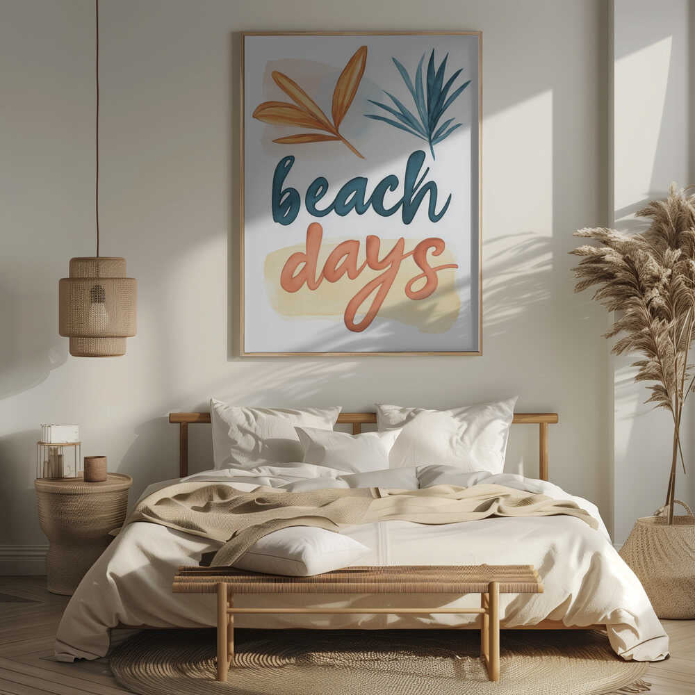 Sandy Serenity Poster