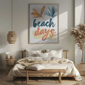 Sandy Serenity Poster