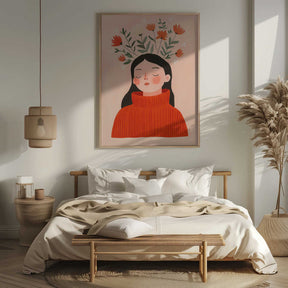 Floral Serenity Poster