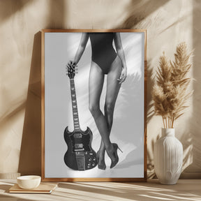 Lady And The Gibson Poster