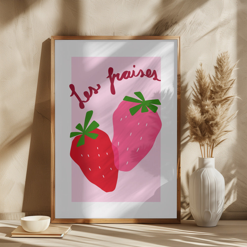 Les Fraises Poster