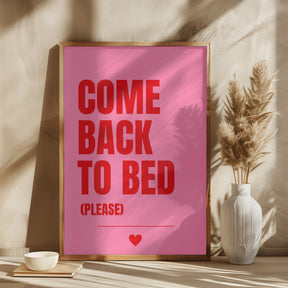 Come Back to Bed Poster