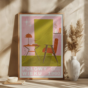 Mid Century Furniture Poster