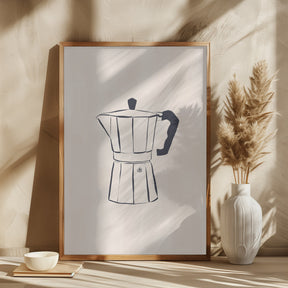 Cafetiere By Ivy Green Illustrations Poster