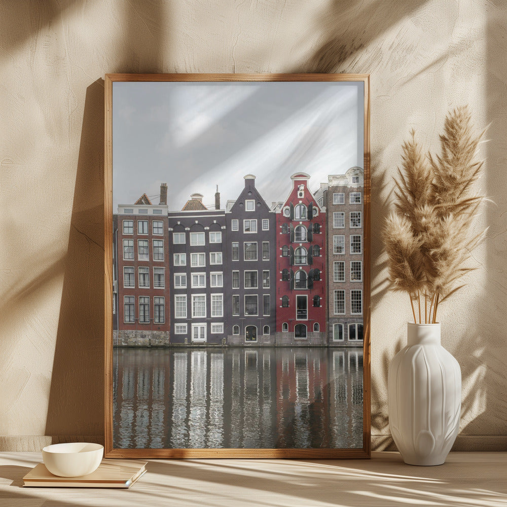 Canal Houses of Amsterdam Poster