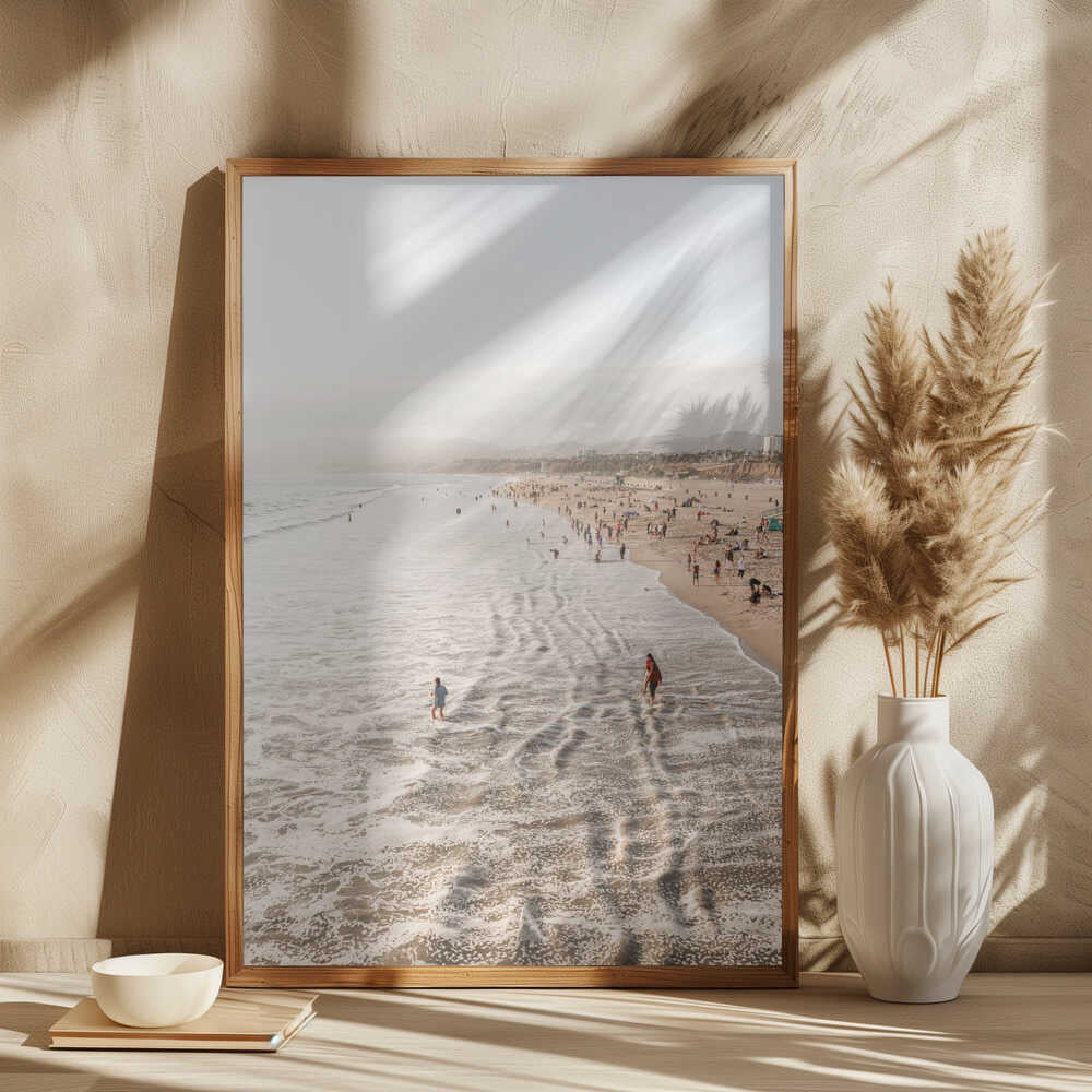 Santa Monica Beach Poster