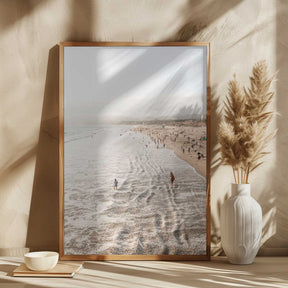 Santa Monica Beach Poster