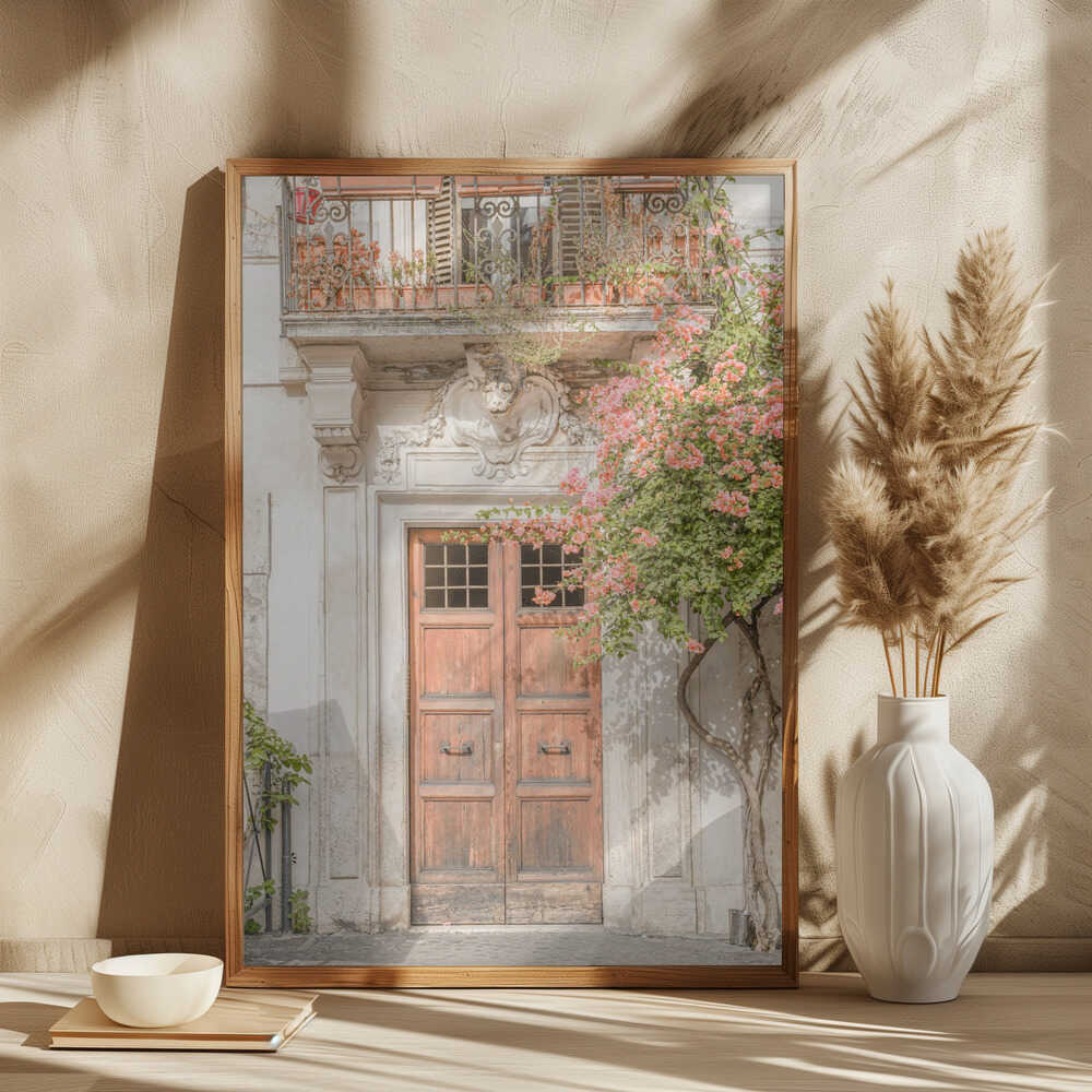 Floral Entry Poster