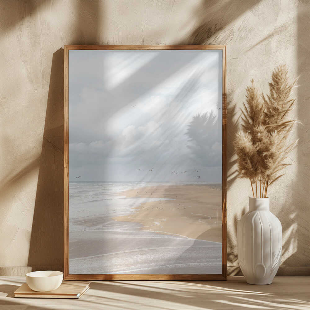 Nazaré Beach Poster
