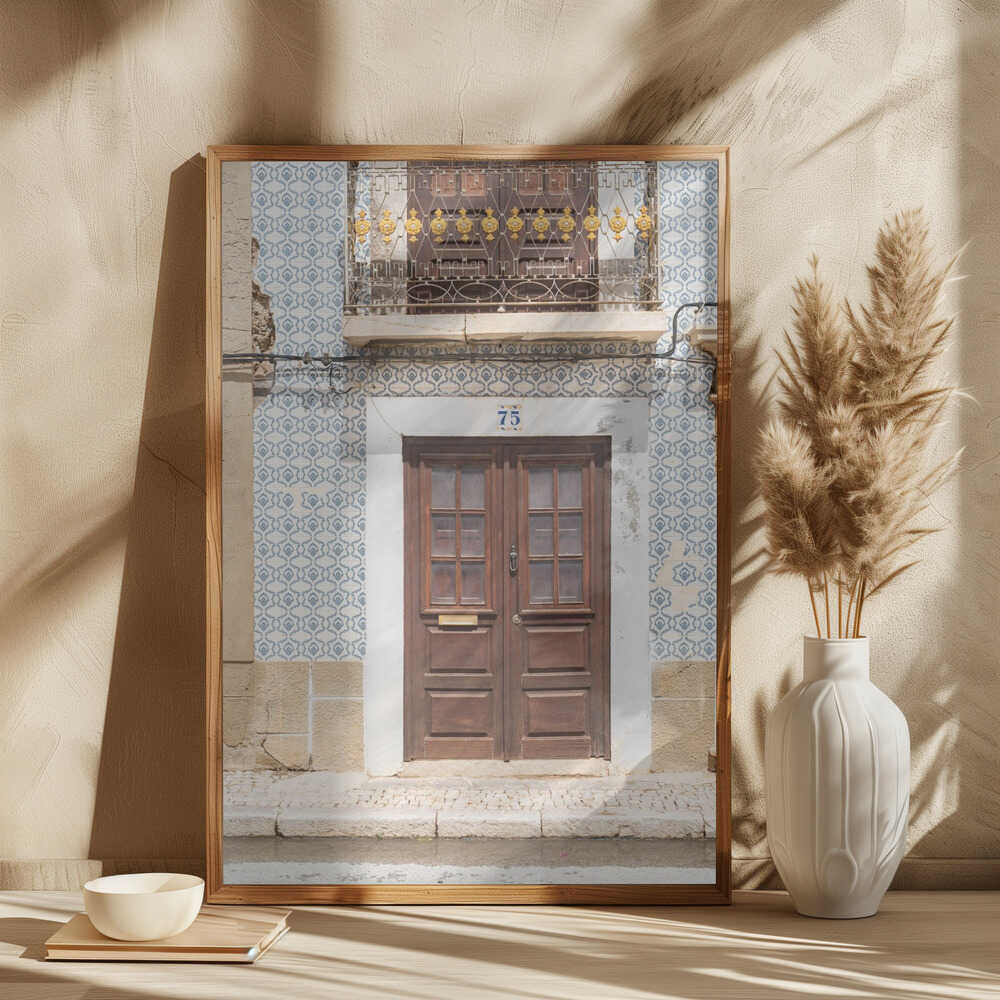 Cascais Architecture Poster