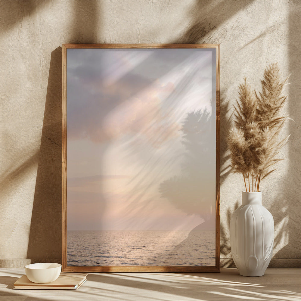 Pastel Color Sunset Poster