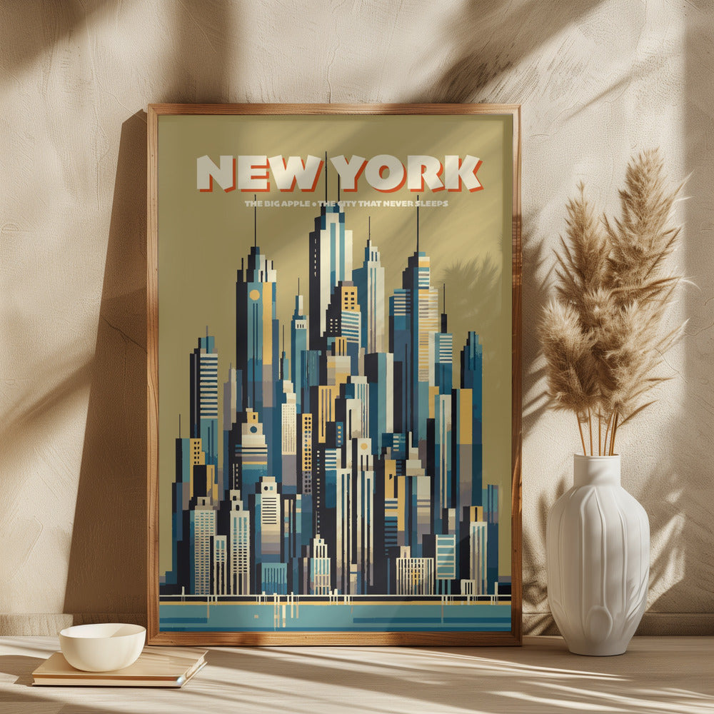 New York Skyline Poster