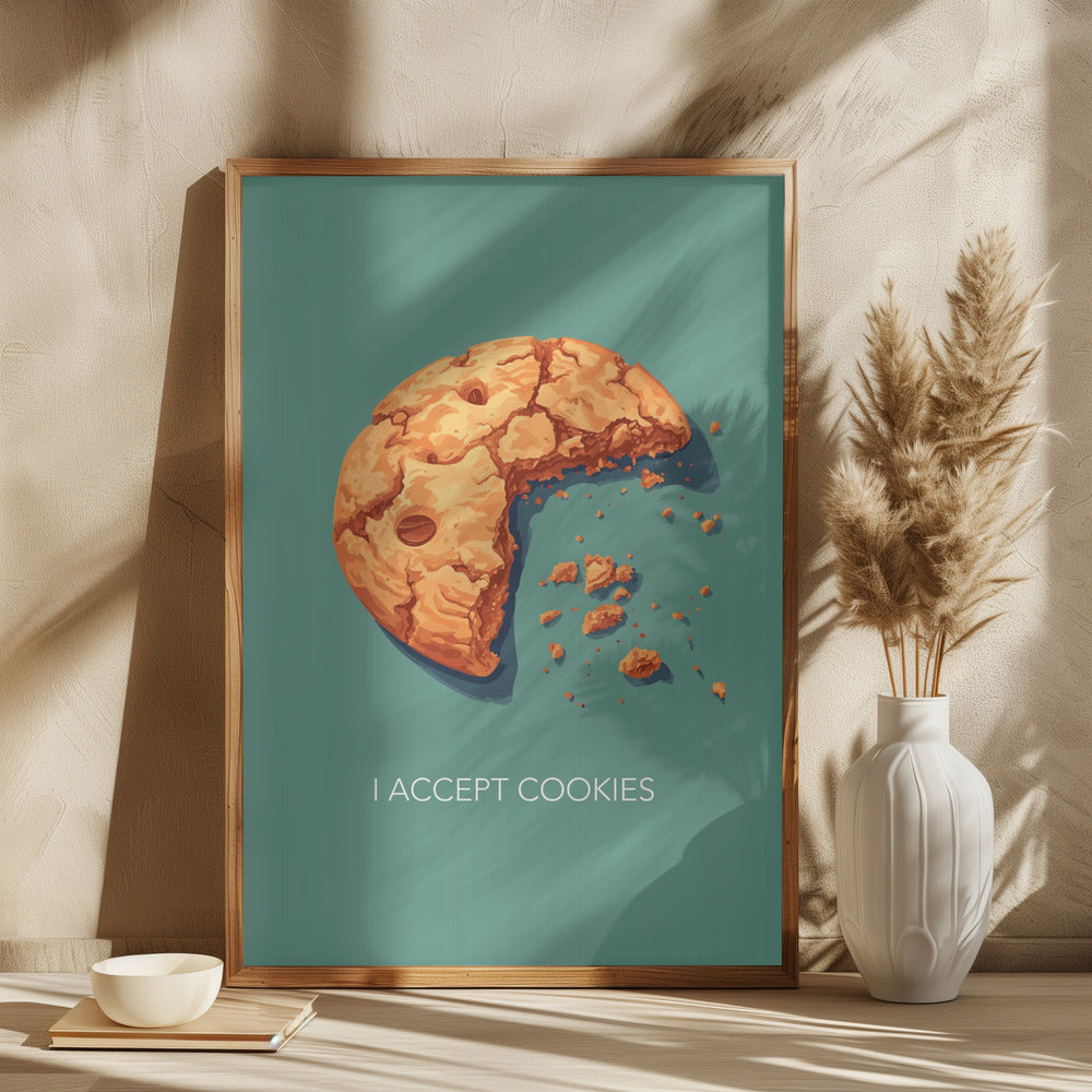 I Accept Cookies Poster