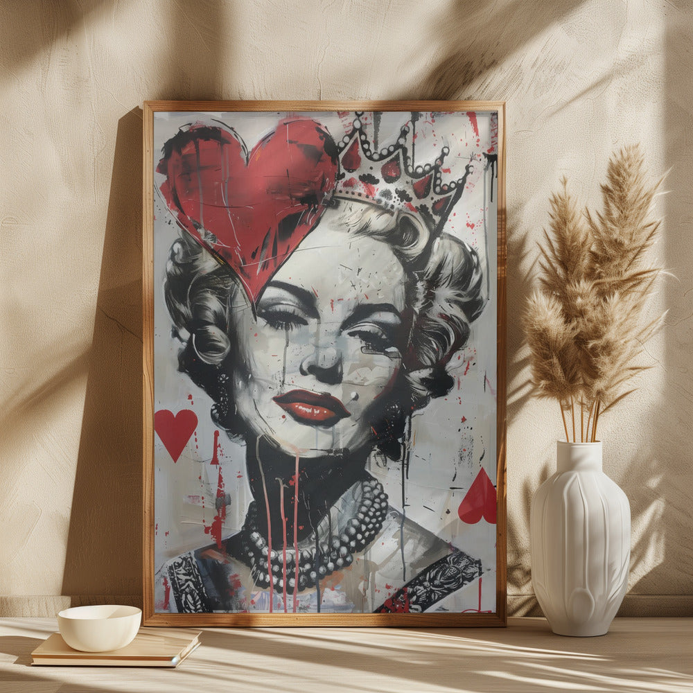 Queen of Hearts Poster