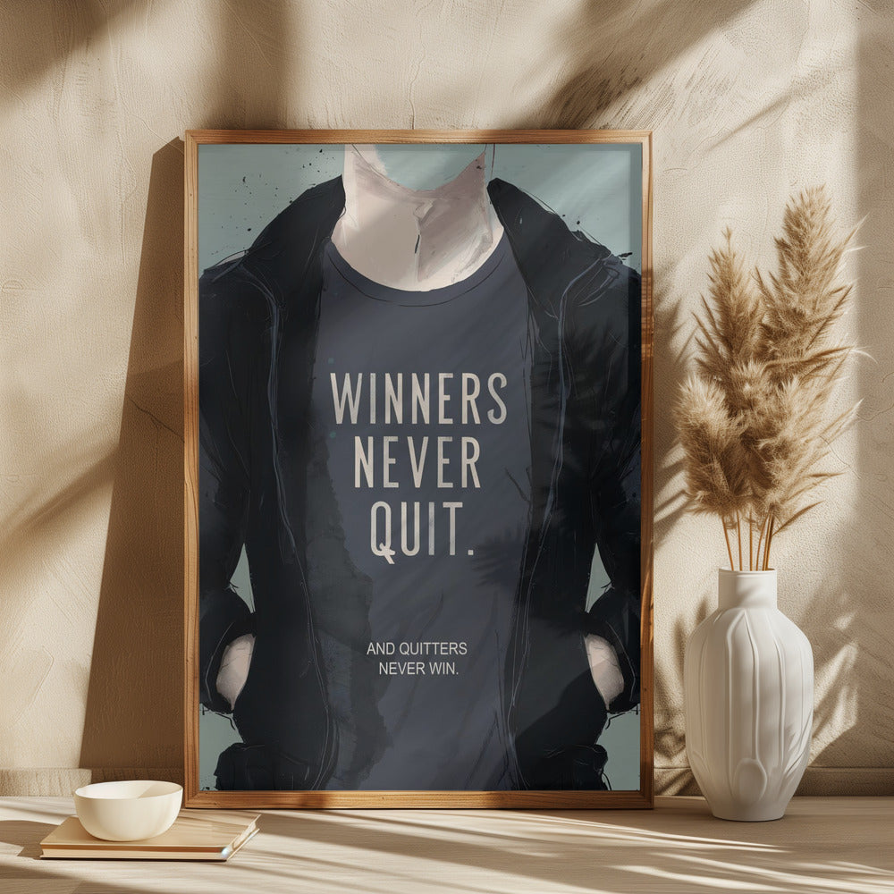 Winners Never Quit Poster