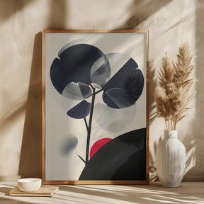 Abstract Leaves Poster