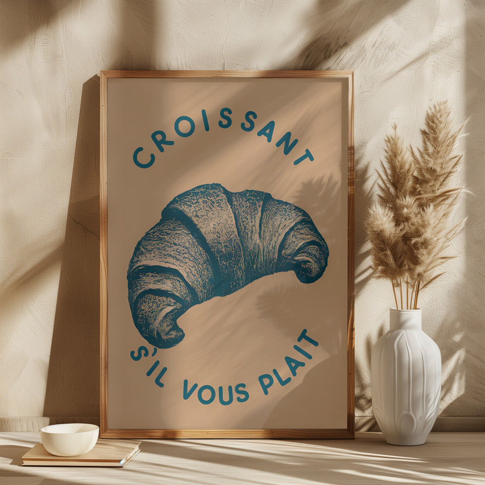 Croissant Poster