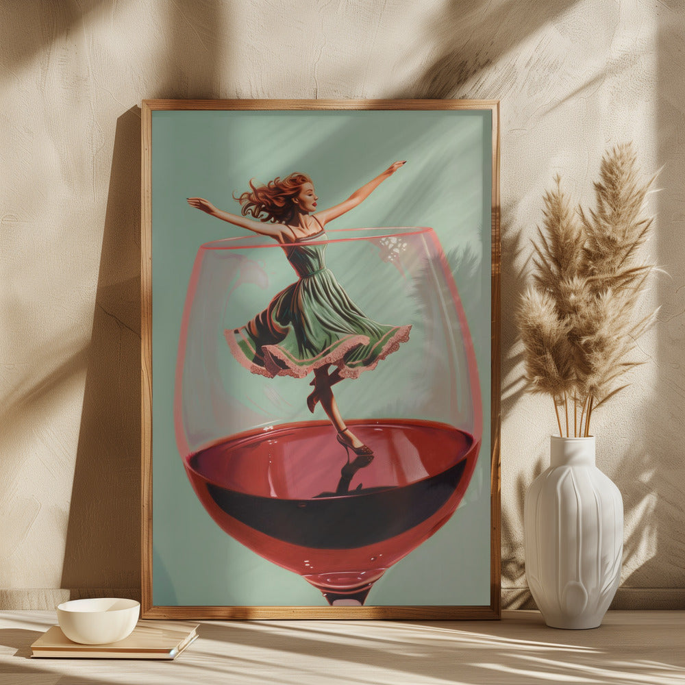 Wine Dance Poster