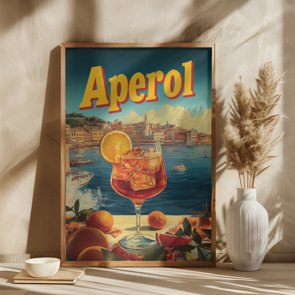 Aperol Vintage Commercial Poster