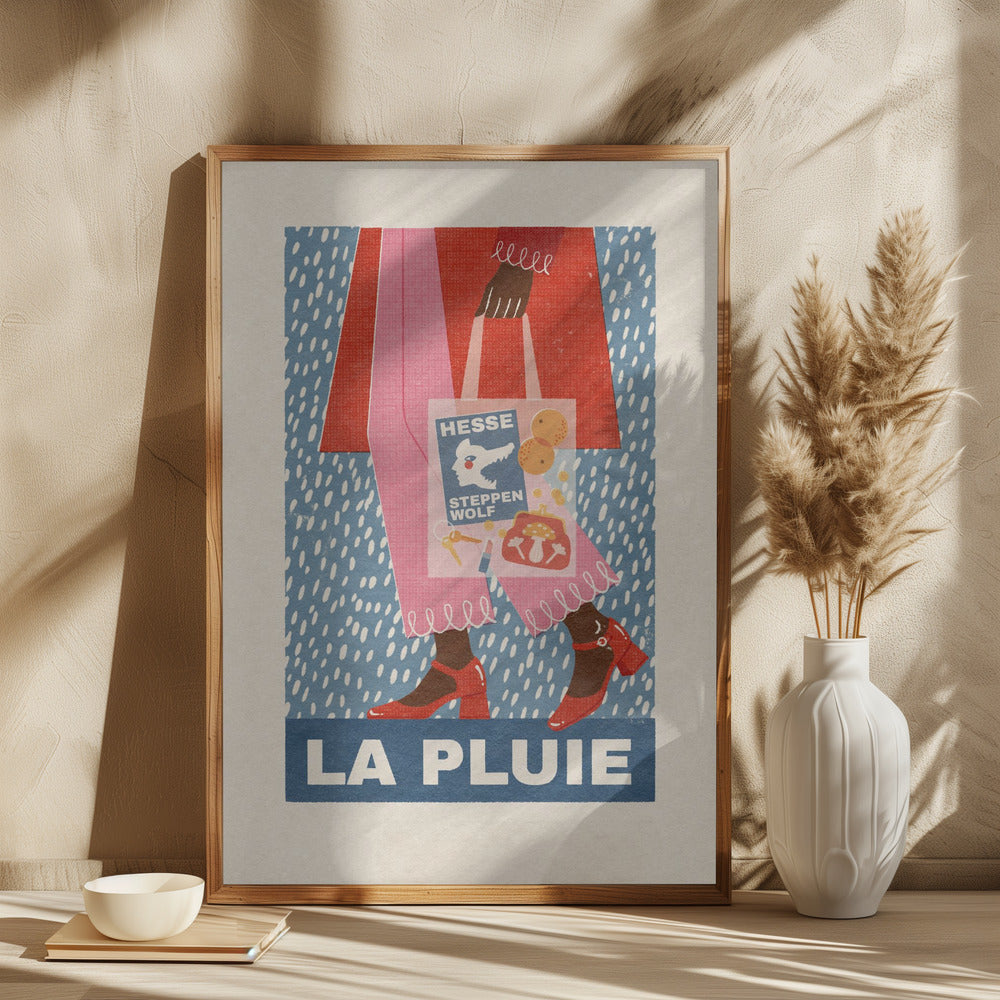 La Pluie French Style Poster