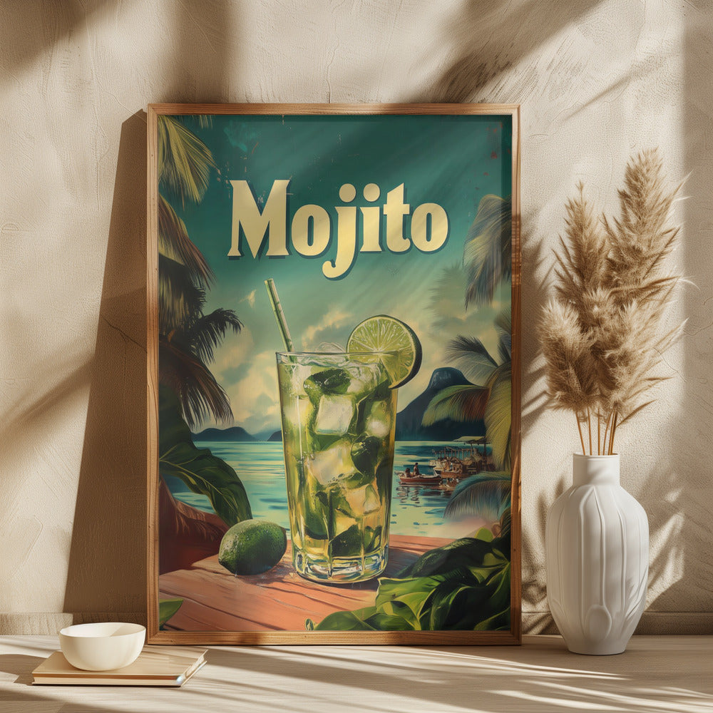 Mojito Vintage Poster