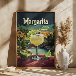 Margarita Vintage Poster