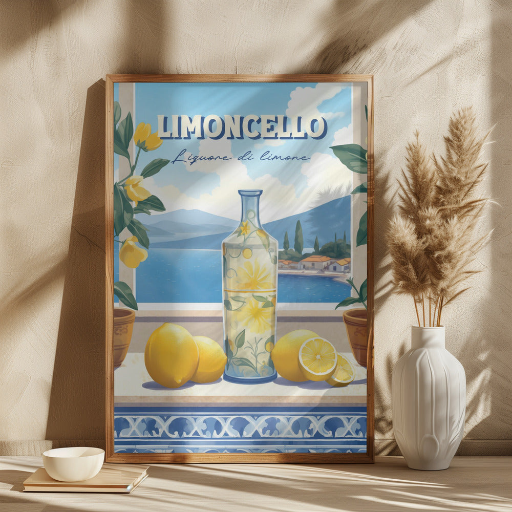 Limoncello Limone Poster