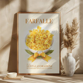 Pasta Farfalle Poster