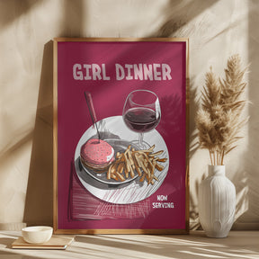 Girl Dinner No 4 Poster