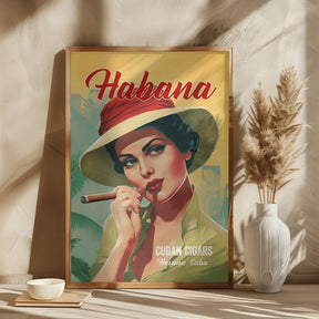 Habana - Cuban Cigars Poster