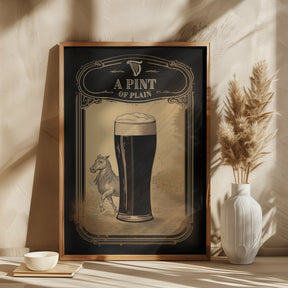 A Pint of Plain Poster