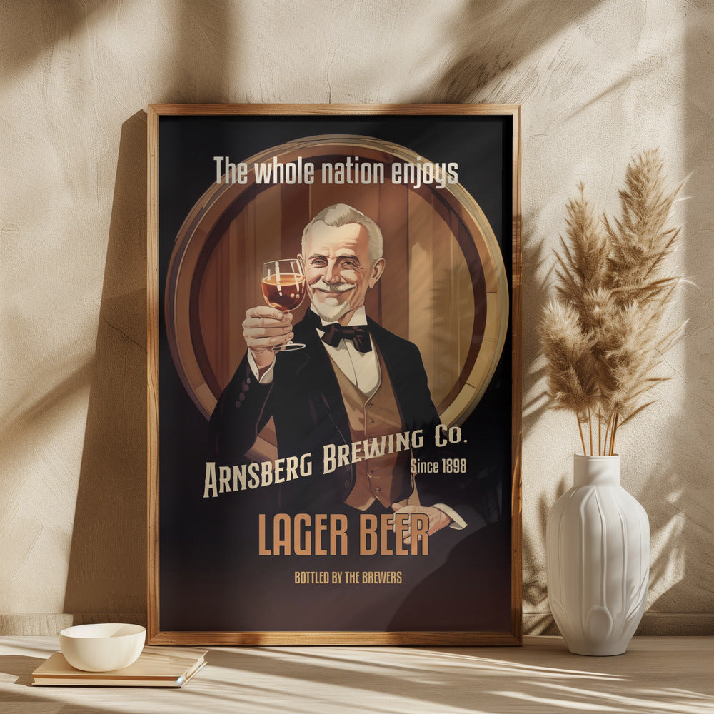 Lager Beer Poster