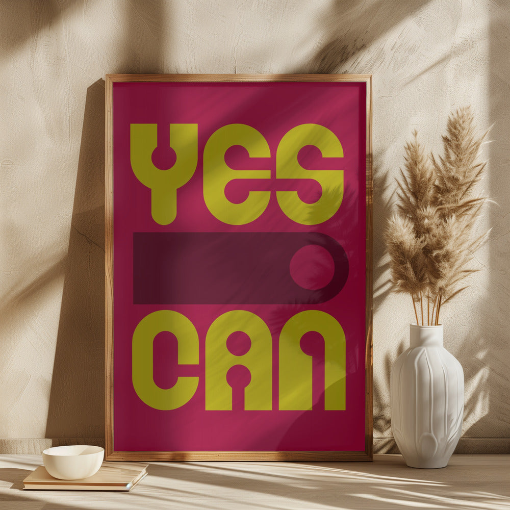 Yes I Can Poster