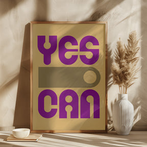 Yes I Can Poster