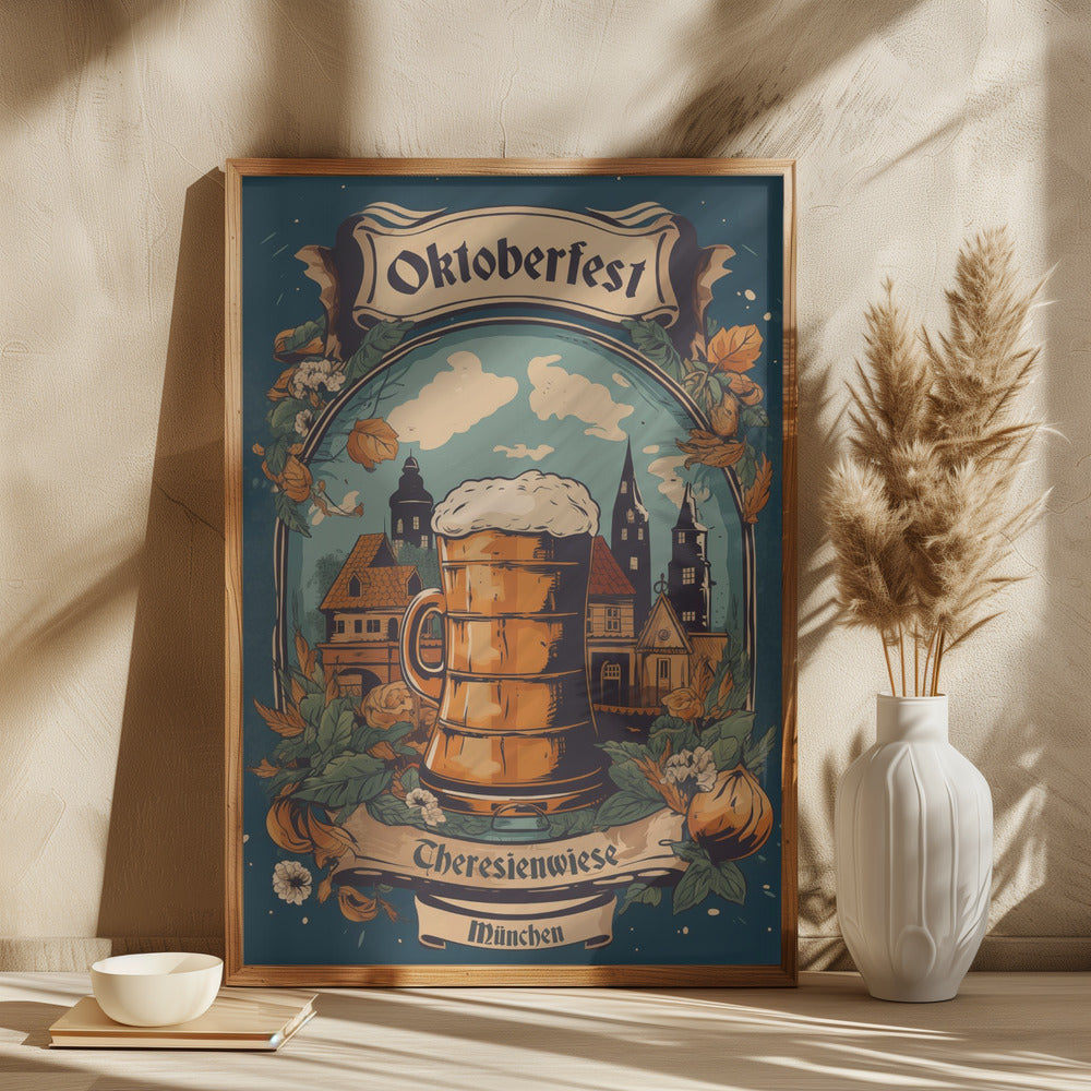 Oktoberfest Theresienwiese Poster