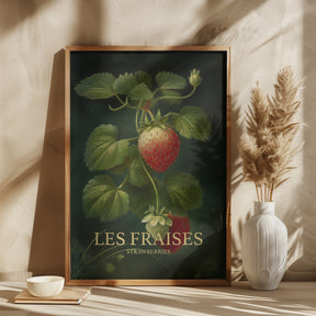 Les Fraises - Strawberries Poster