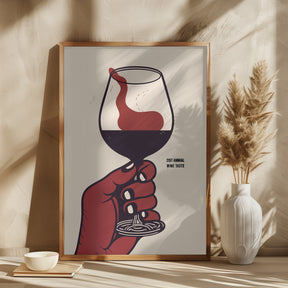 21st Annual Wine Taste Poster