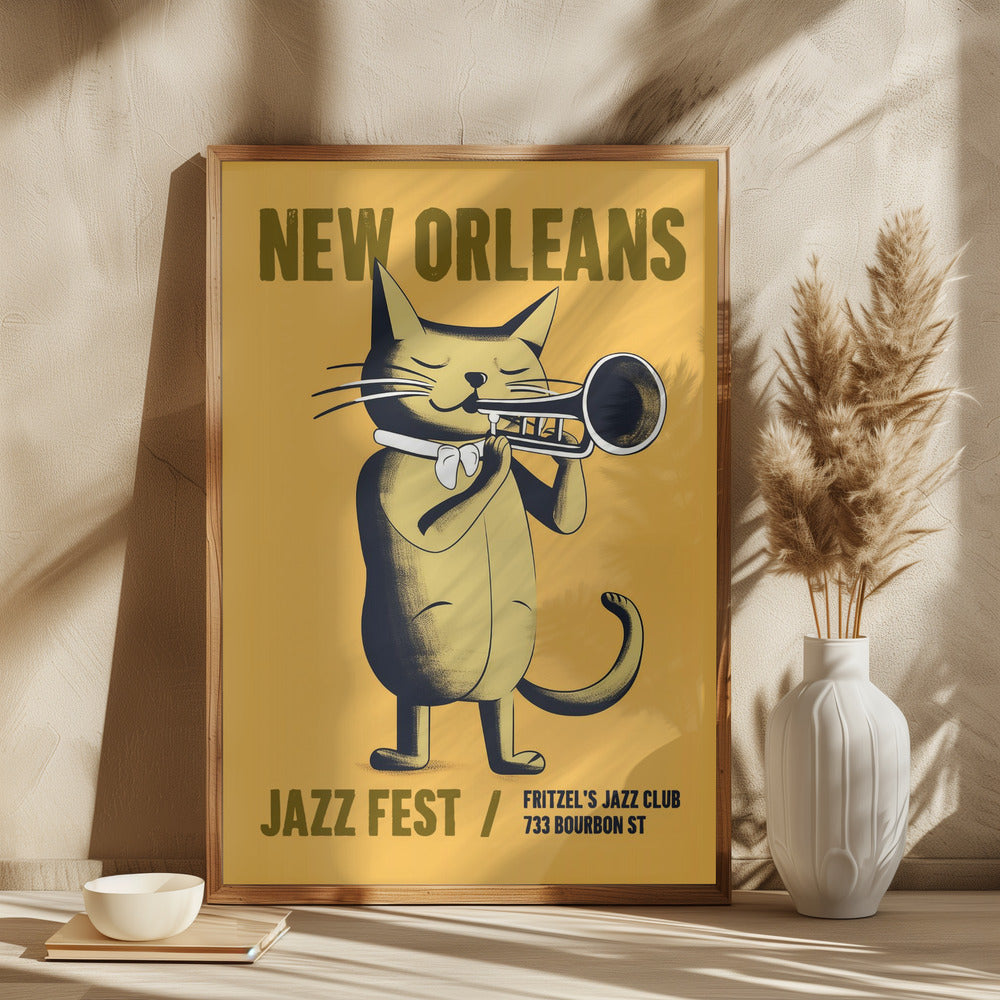 New Orleans Jazz Fest Poster