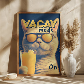 Vacay Mode On Poster