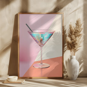 Sparkling Martini Poster