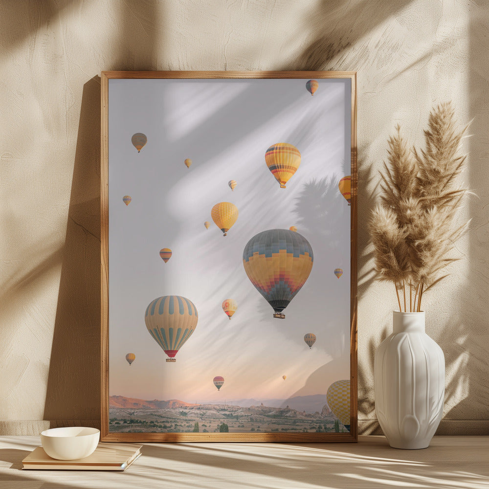 Sunrise In Cappadocia Poster