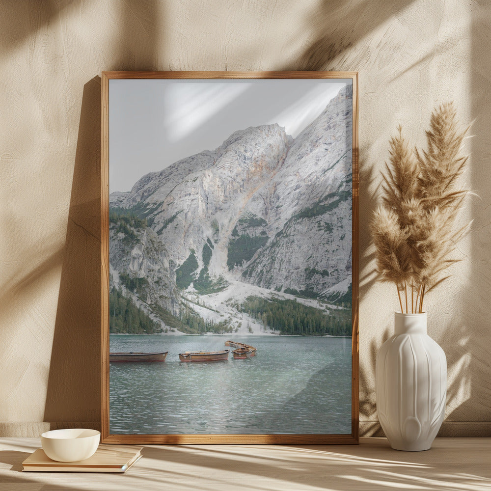 Lago Di Braies Poster